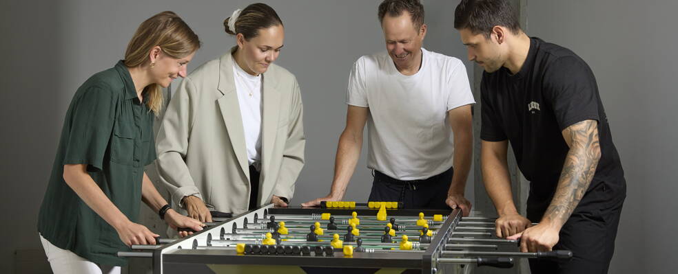 Im Team Themen klären und tragfähige Lösungen entwickeln.